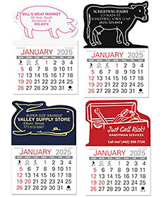 Calendars: Die Cut Value Stick Calendar